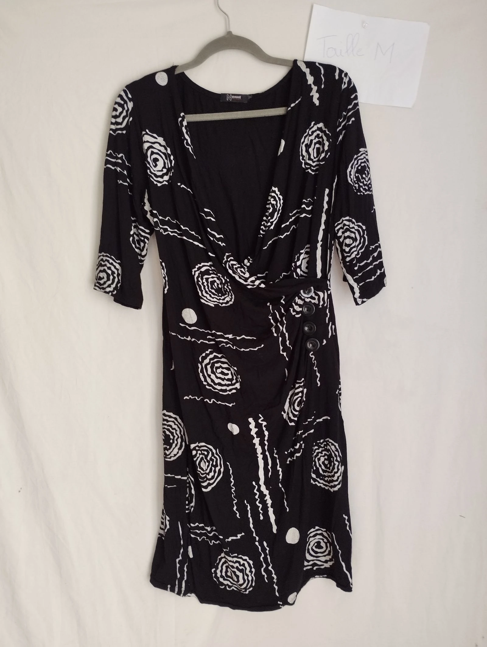 Robe portefeuille naveed taille m
